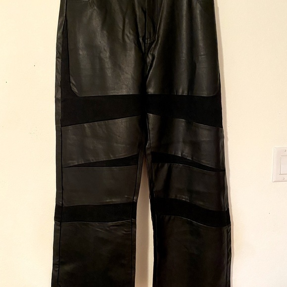 FAUX LEATHER PANTS - Picture 6 of 6